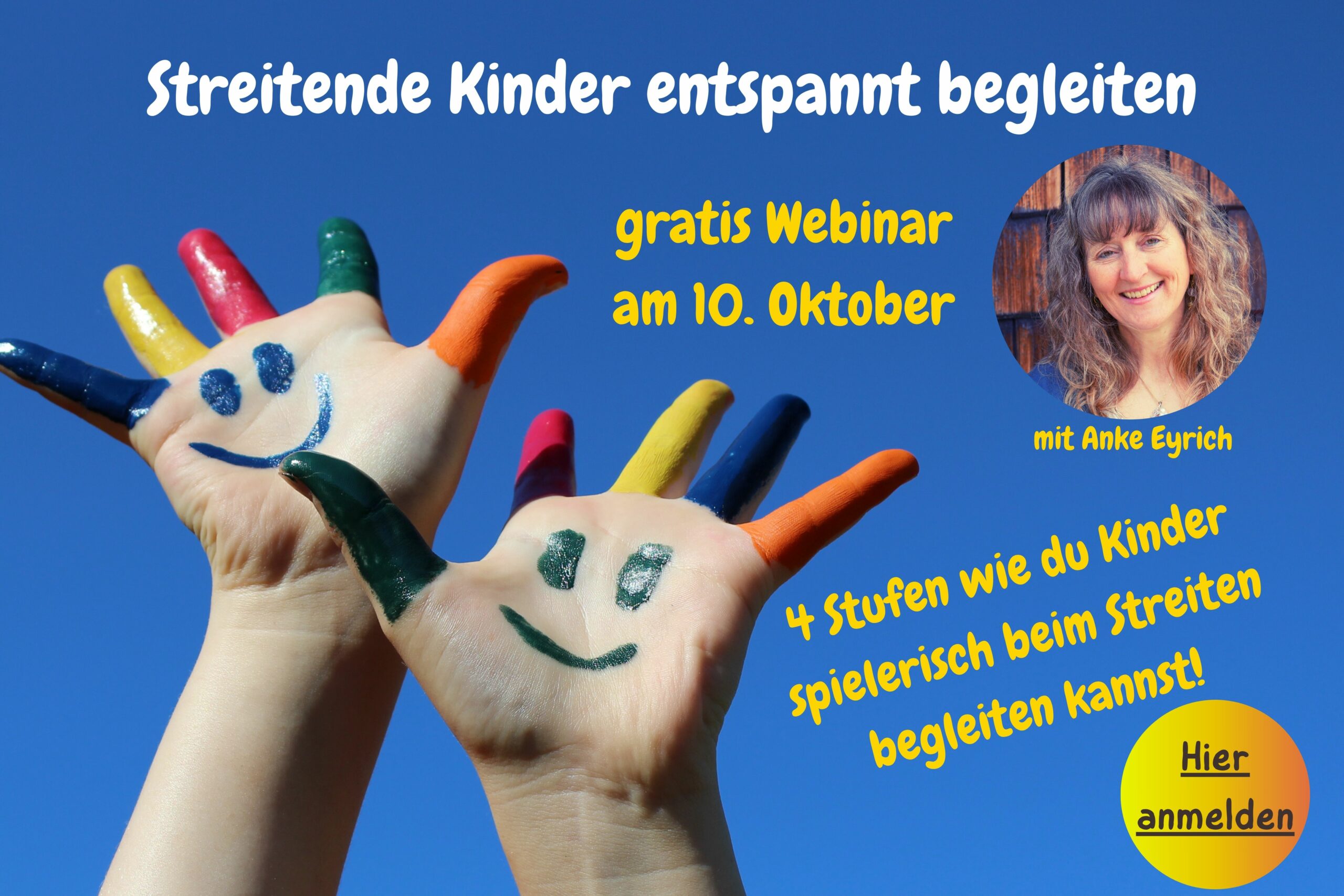 Webinar Banner Streitende Kinder